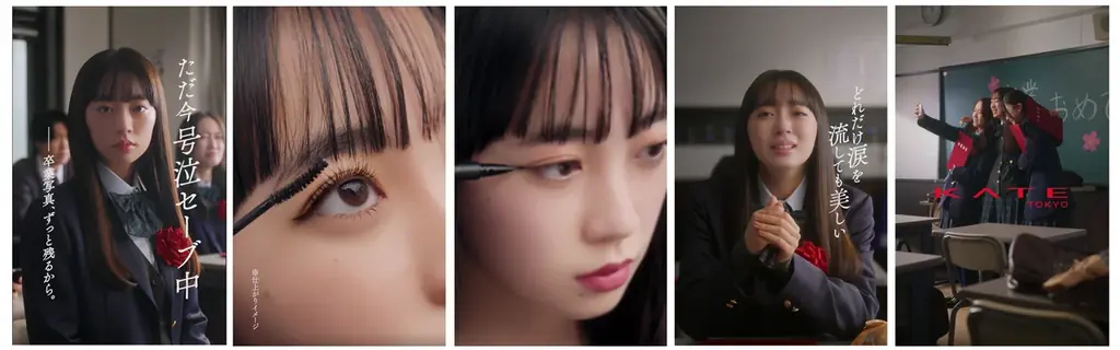 【KATE】号泣しても美しさを守り抜く。圧倒的ラスティング力*を実現した新 耐久アイメイクライン「号泣の涙神」ショートムービー公開 画像 2