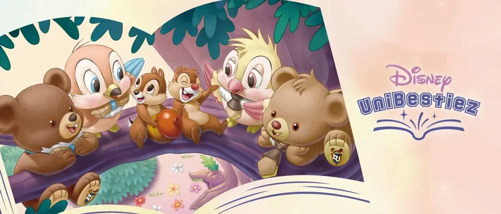 ディズニーストア オリジナルキャラクター「UniBestiez（ユニベスティーズ）」第3弾！チップとデールが出会った新キャラクターのぬいぐるみを3月22日（日）より発売 画像 1
