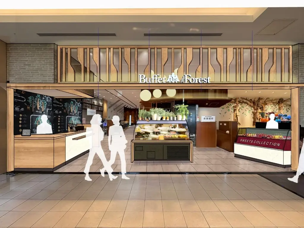 【3/13リフレッシュOPENで新メニュー登場‼】バラエティー豊かな食べ放題『ブッフェ ザ フォレスト ららぽーとTOKYO-BAY』が装い新たにリフレッシュOPEN！更に鮮やかプチスイーツが新登場‼ 画像 2