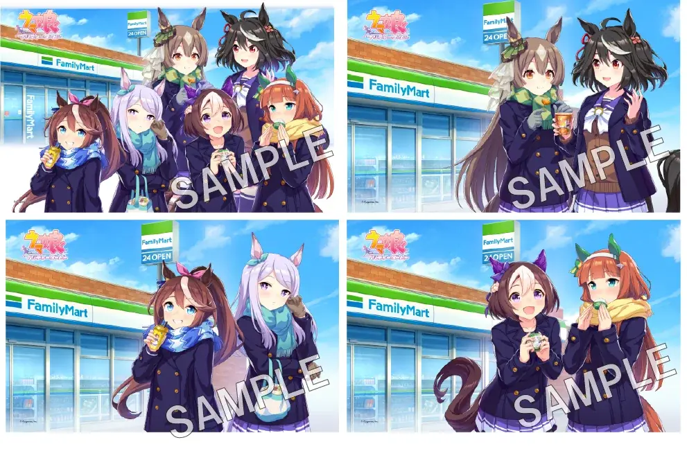 ファミマで祝おう！ウマ娘5周年！アーモンドアイら7名のウマ娘が大集結　3月15日（日）からオリジナルグッズがもらえるキャンペーンのほか出走を彩る全5種のコラボ商品を順次発売！ 画像 19