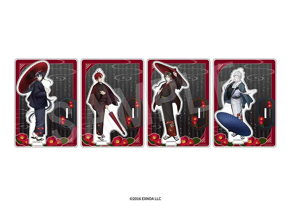 『文豪とアルケミスト』より、“寒椿”がテーマの描き起こしイラストを使用した新作グッズが「AnimeJapan 2026」で登場！中外鉱業ブースにて販売決定！ 画像 3