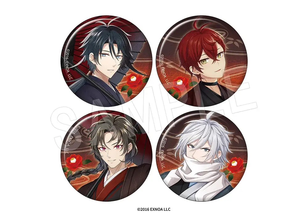 『文豪とアルケミスト』より、“寒椿”がテーマの描き起こしイラストを使用した新作グッズが「AnimeJapan 2026」で登場！中外鉱業ブースにて販売決定！ 画像 4