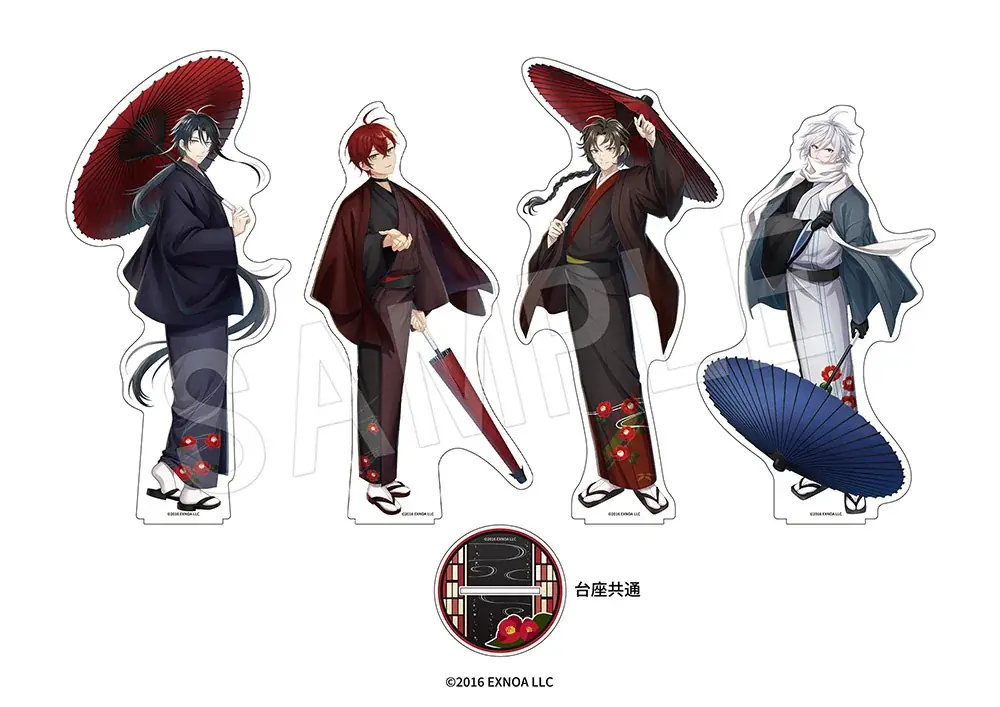 『文豪とアルケミスト』より、“寒椿”がテーマの描き起こしイラストを使用した新作グッズが「AnimeJapan 2026」で登場！中外鉱業ブースにて販売決定！ 画像 7