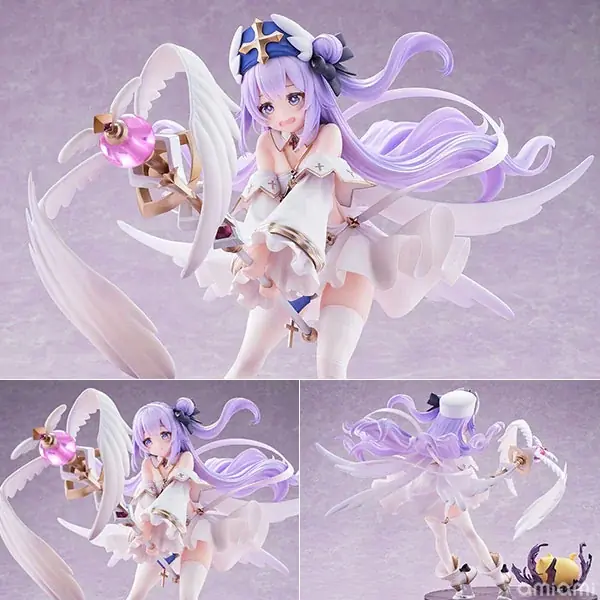 『アズールレーン』より、「ユニコーン」が「ホワイト・マイ・エンジェル」の着せ替え衣装でフィギュア化。あみあみにて予約受付中。 画像 2