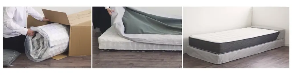 ニトリ初の「圧縮ベッドフレーム」が登場。開封してすぐ使える！忙しいあなたの新生活をスムーズに。 画像 1