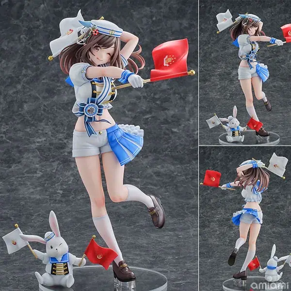 『アイドルマスター シャイニーカラーズ』より、「月岡恋鐘[猫道カントリー]」のカードイラストをフィギュア化。あみあみにて予約受付中。 画像 2