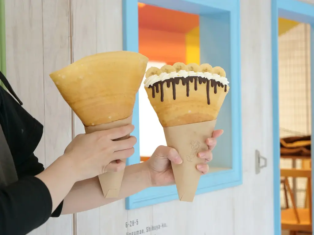 原宿に“黄金クレープ”と本格ジェラートの新体験店舗が誕生！ 画像 3