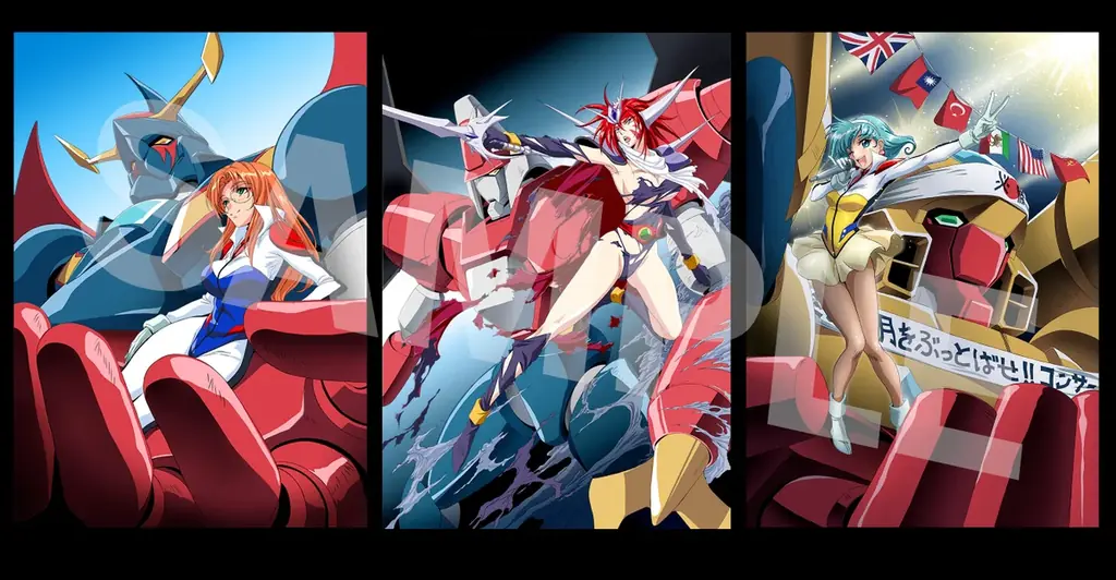 『70年代風ロボットアニメ ゲッP-X』店舗特典決定　オリジナルスタッフ描きおろしイラストを使用した特典も登場 画像 1