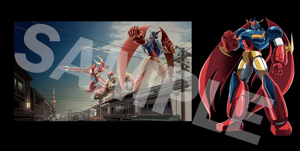 『70年代風ロボットアニメ ゲッP-X』店舗特典決定　オリジナルスタッフ描きおろしイラストを使用した特典も登場 画像 6