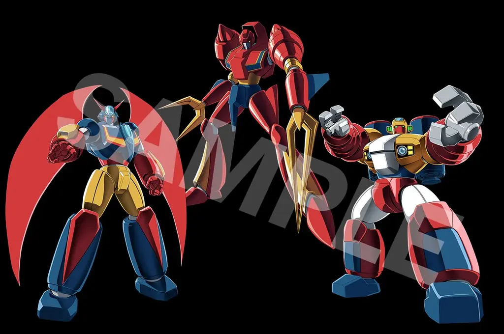『70年代風ロボットアニメ ゲッP-X』店舗特典決定　オリジナルスタッフ描きおろしイラストを使用した特典も登場 画像 9