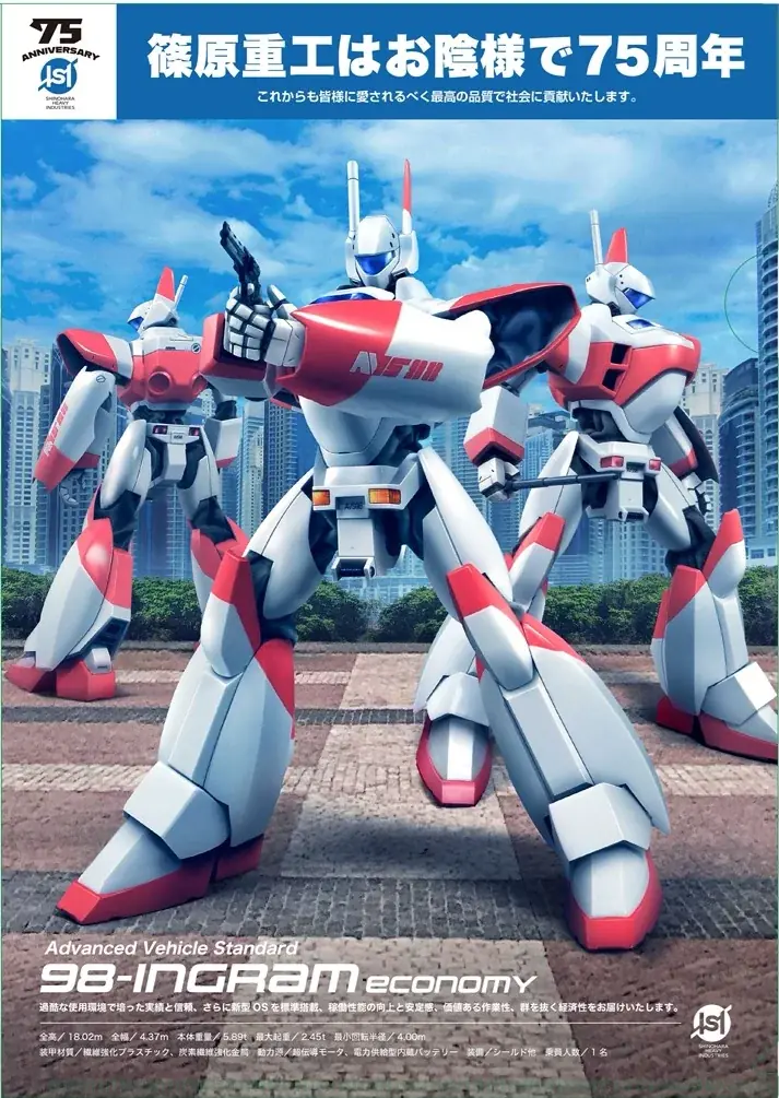 パトレイバーの原点を振り返る「機動警察パトレイバー HEADGEAR＋展」feat.“EZY”の大阪開催が決定！ 画像 15