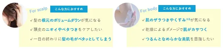 LDK the Beauty受賞のhirituスクラブに新シリーズ登場！蓄積汚れやにおいを除去！頭皮×ボディをまるごとケア！2wayスクラブでなめらかな髪と素肌へ 画像 3