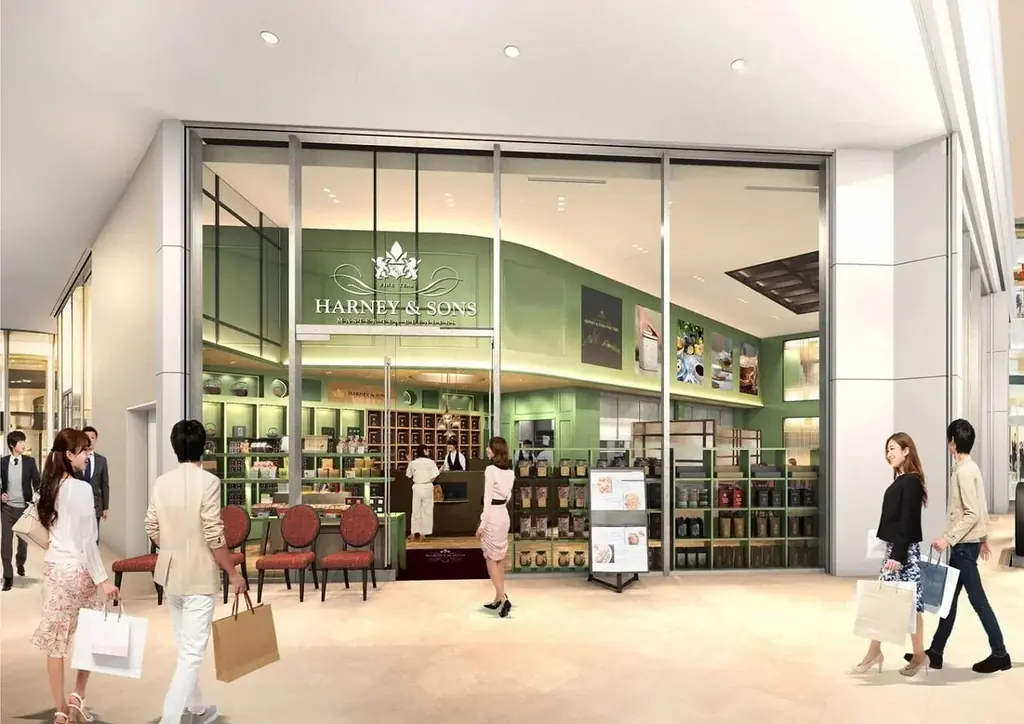 「HARNEY & SONS Tea Salon KITTE大阪店」が「観音山フルーツパーラー」とのコラボパフェを提供開始。 画像 4