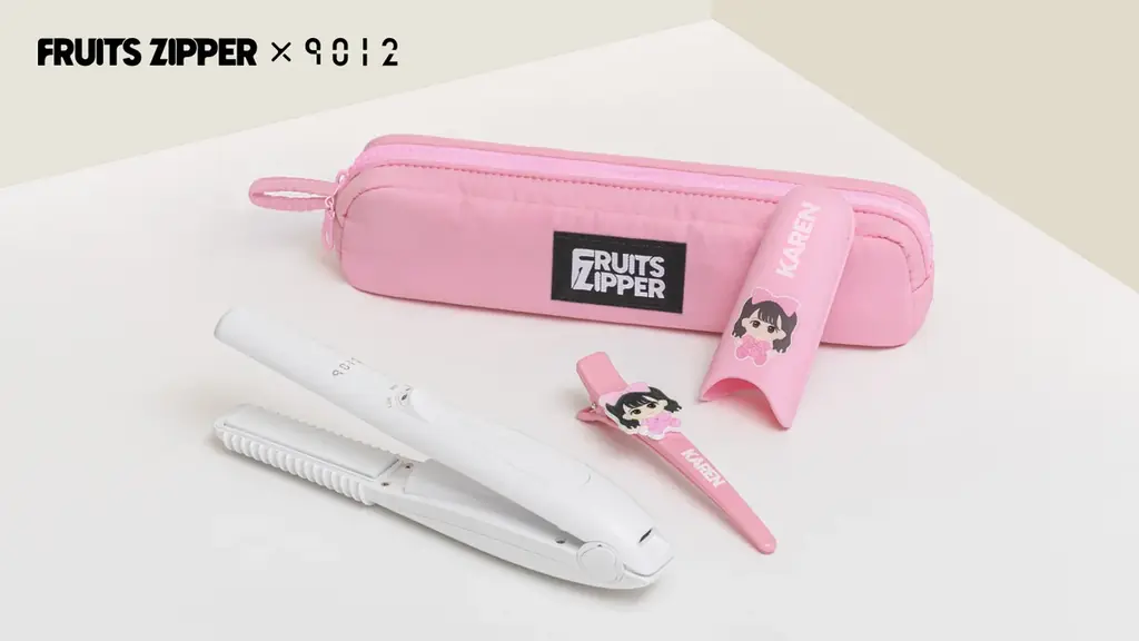 FRUITS ZIPPER×CREATEs（クレイツ）9012 イオンコードレス ストレートアイロンで“はっぴーなわたし、360度カワイイ。” 画像 8