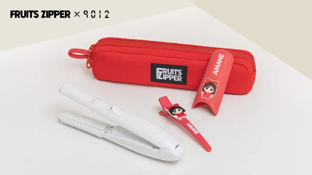 FRUITS ZIPPER×CREATEs（クレイツ）9012 イオンコードレス ストレートアイロンで“はっぴーなわたし、360度カワイイ。” 画像 9