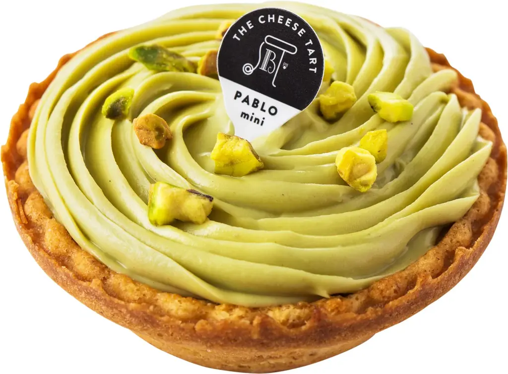 春に食べたい♡華やかなチーズタルト！濃厚ピスタチオが香ばしい「PABLOmini 贅沢ピスタチオ」 画像 3