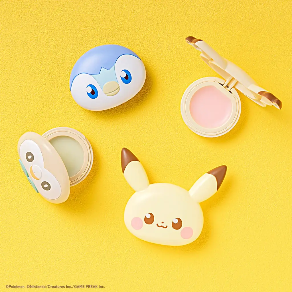ポケピースのなかまたちといつも一緒！キュートでマルチに使える、フェイスデザインリップバームが登場 画像 2