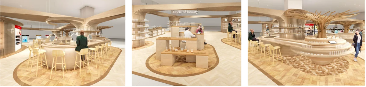 北海道最大級※へ拡張、13ブランド新規導入cosme910 イオンモール旭川駅前店cosmeteria イオンモール旭川駅前店4月17日（金）リニューアルオープン 画像 2