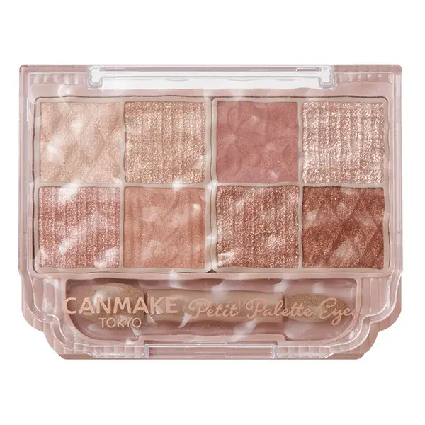 【キャンメイク】血色感チーク＆上品ツヤ感ハイライトが1つに♡ふんわり馴染むグラデーションチークが登場！2026年3月下旬より発売8色パレット「プティパレットアイズ」の儚げ青みピンク系新色も同時発売 画像 12