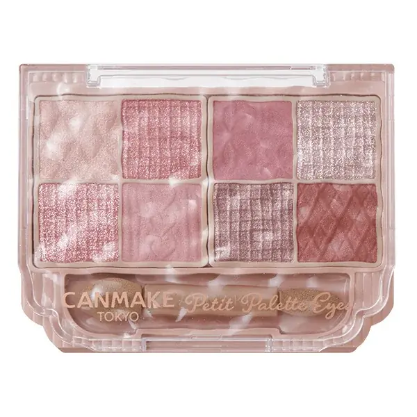 【キャンメイク】血色感チーク＆上品ツヤ感ハイライトが1つに♡ふんわり馴染むグラデーションチークが登場！2026年3月下旬より発売8色パレット「プティパレットアイズ」の儚げ青みピンク系新色も同時発売 画像 13