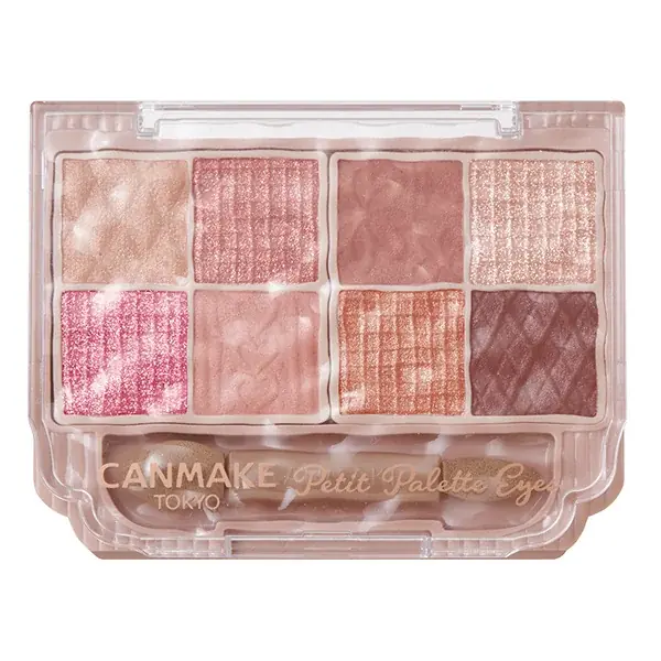 【キャンメイク】血色感チーク＆上品ツヤ感ハイライトが1つに♡ふんわり馴染むグラデーションチークが登場！2026年3月下旬より発売8色パレット「プティパレットアイズ」の儚げ青みピンク系新色も同時発売 画像 15