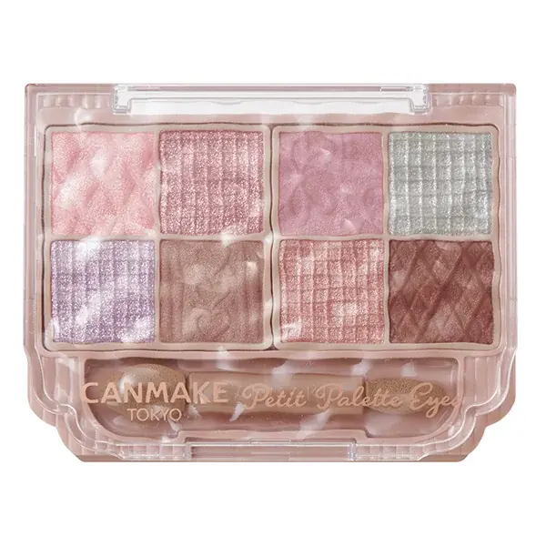 【キャンメイク】血色感チーク＆上品ツヤ感ハイライトが1つに♡ふんわり馴染むグラデーションチークが登場！2026年3月下旬より発売8色パレット「プティパレットアイズ」の儚げ青みピンク系新色も同時発売 画像 16