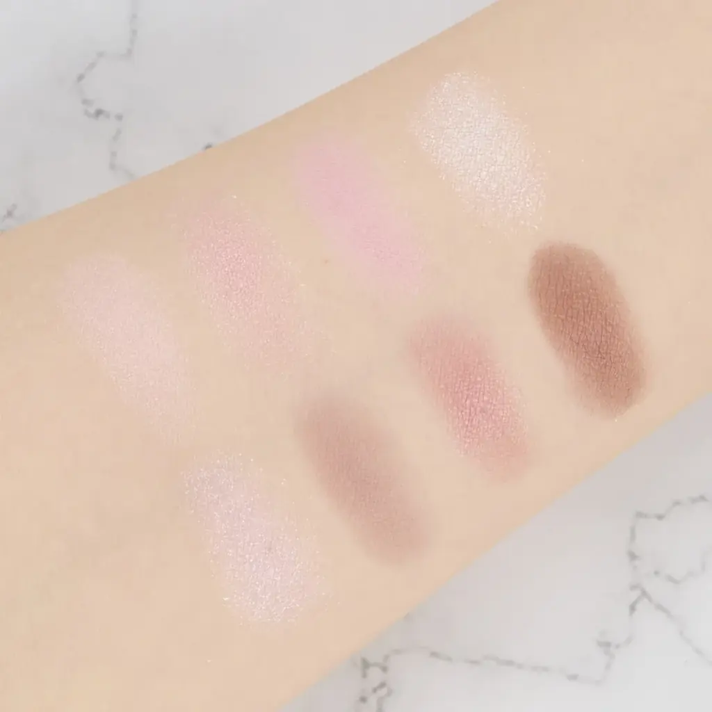 【キャンメイク】血色感チーク＆上品ツヤ感ハイライトが1つに♡ふんわり馴染むグラデーションチークが登場！2026年3月下旬より発売8色パレット「プティパレットアイズ」の儚げ青みピンク系新色も同時発売 画像 8