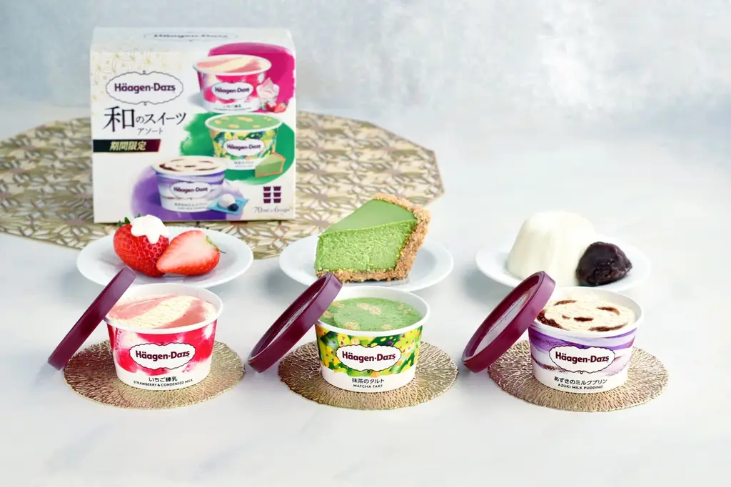 3月24日発売　ハーゲンダッツ和のスイーツアソート登場