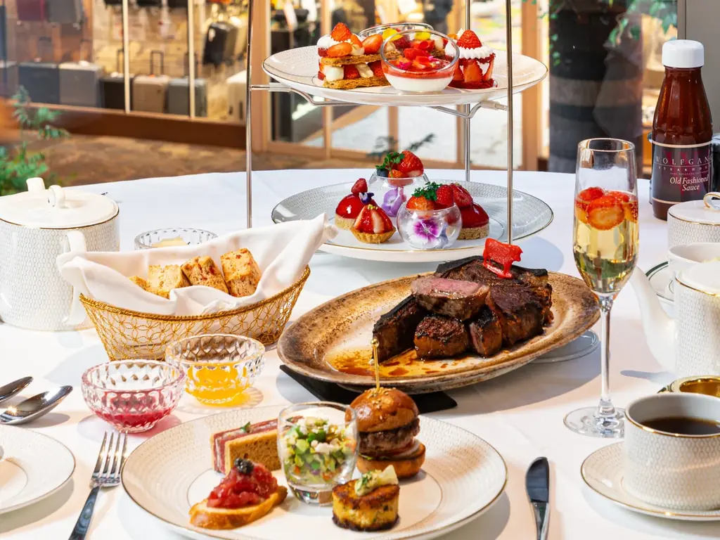 あまおう苺のアフタヌーンティー