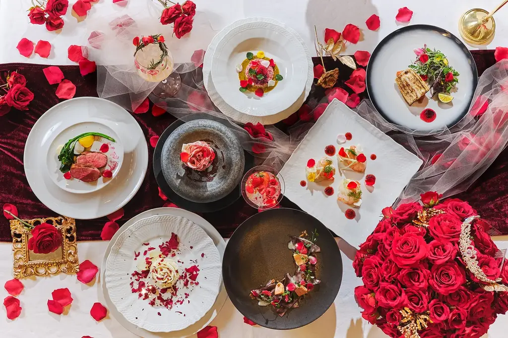 シーズナルコース「ROSA」薔薇に包まれる美食体験 画像 1