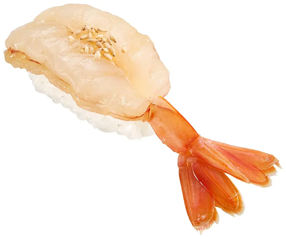 鮪にこだわるスシローが自信を持ってお届けする鮪の王様“本鮪”の中とろが税込110円～で登場！さらに！「デカえび」と「大切りいか」は税込120円～とお得に！ 画像 9