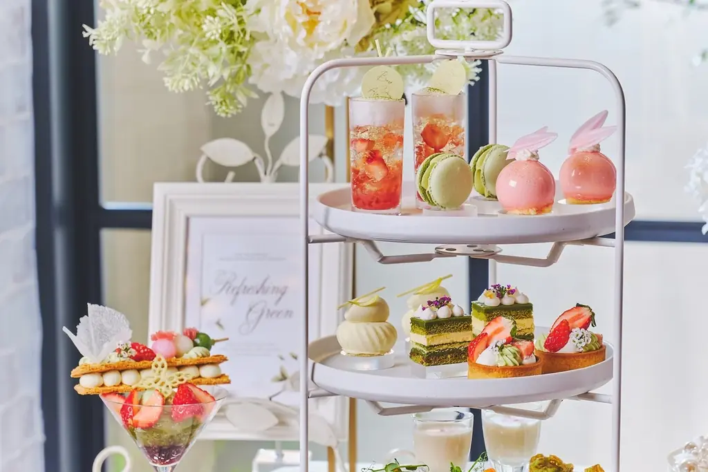 いちごと抹茶の甘美なマリアージュに心躍る！新緑の季節を楽しむスイーツコレクション『初夏のいちごと抹茶アフタヌーンティー』全国4都市で期間限定販売 画像 26