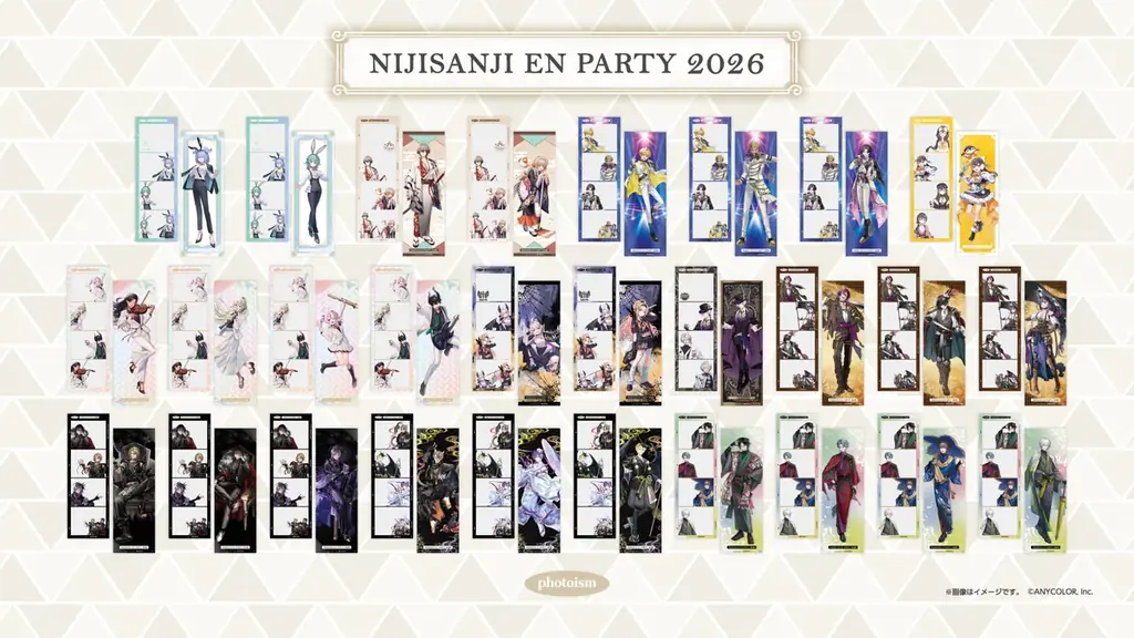 【NIJISANJI EN 周年プロジェクト】所属ライバー全11組が登場するPOP UP STOREを日本を含む各7拠点で順次開催決定！ 画像 12