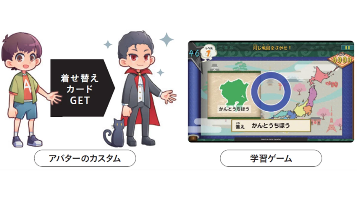 新「進研ゼミ 小学講座」、３月２５日より提供開始　“ゲーム×学習”と“人×AI”でもっと「勉強が好きになる」学びへ 画像 4