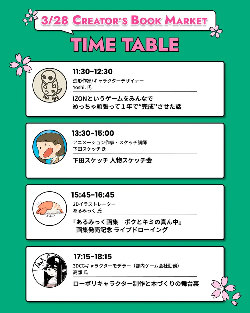 【いよいよ今週末開催】クリエイティブのヒントになる本が集結！『CREATOR’S BOOK MARKET Vol.02』。トークイベントには下田スケッチ氏や『IZON.』Yoshi.氏などが登壇 画像 7