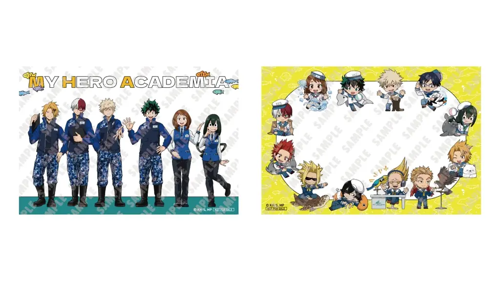 スタッフ衣装のデクたちがシーパラを盛り上げる！本日3/24（火）より『ヒロアカ』コラボイベントがシーパラでスタート!! 画像 3