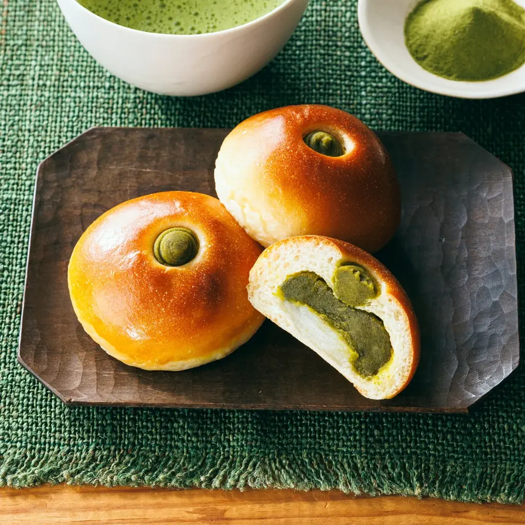 【木村屋總本店】＜新商品＞香り高い抹茶あんともちもち食感「酒種 抹茶（求肥入り）」が新登場！「抹茶デニッシュ」など春にぴったりな新商品5種類を4月1日から発売 画像 2