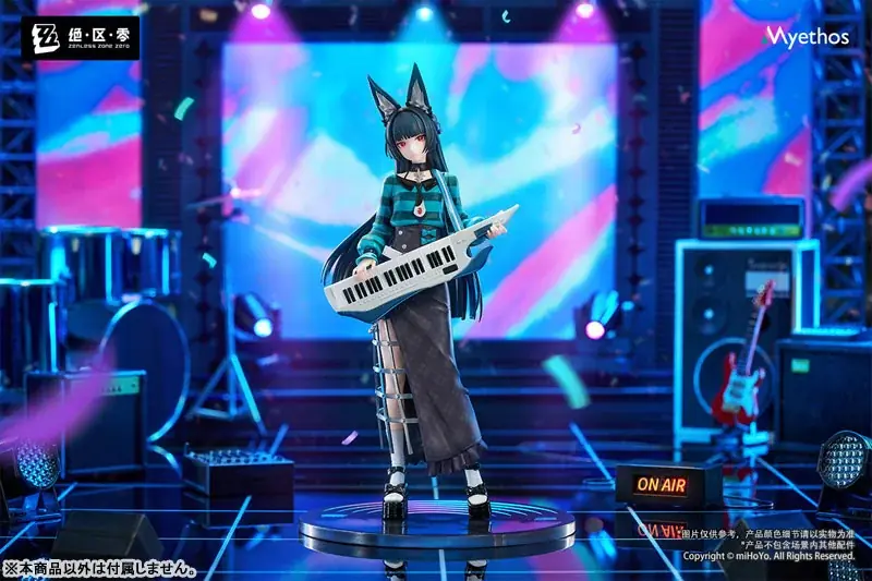 『ゼンレスゾーンゼロ』より、「星見雅 華やぐ遊歩Ver.」がフィギュアで登場。あみあみにて予約受付中。 画像 3