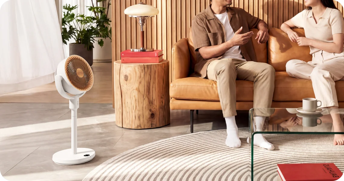 【SwitchBot】待望のスタンド型スマートサーキュレーター新登場。インテリアに馴染むデザイン＆コードレスで家中快適に。 画像 9