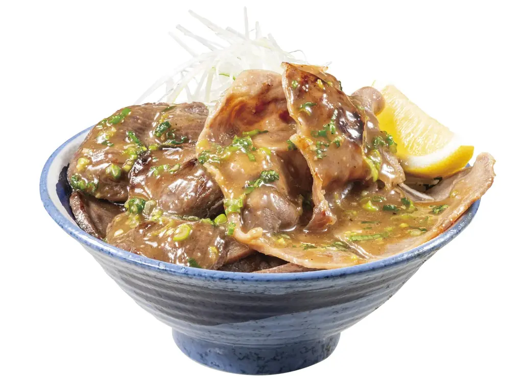 牛タンの贅沢な旨み、豚タンの力強いコク。「肉めし岡もと」が贈る、贅沢な食べ比べ丼『牛豚タン丼』 画像 3