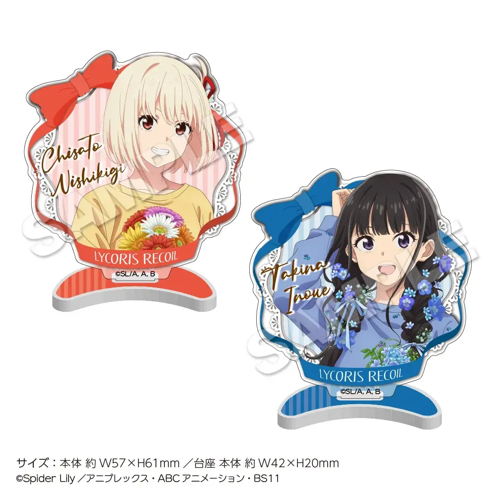 TVアニメ『リコリス・リコイル』のPOP UP STOREがハンズにて開催決定！！春らしい描き下ろしイラストの新商品もご用意しております。 画像 13