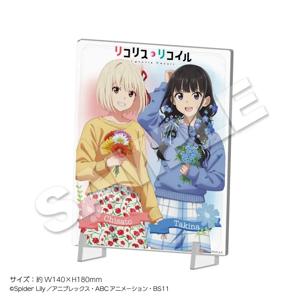 TVアニメ『リコリス・リコイル』のPOP UP STOREがハンズにて開催決定！！春らしい描き下ろしイラストの新商品もご用意しております。 画像 4