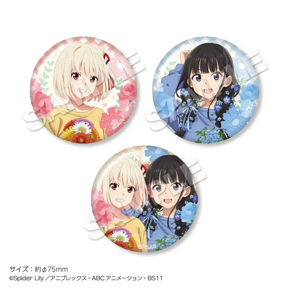 TVアニメ『リコリス・リコイル』のPOP UP STOREがハンズにて開催決定！！春らしい描き下ろしイラストの新商品もご用意しております。 画像 6