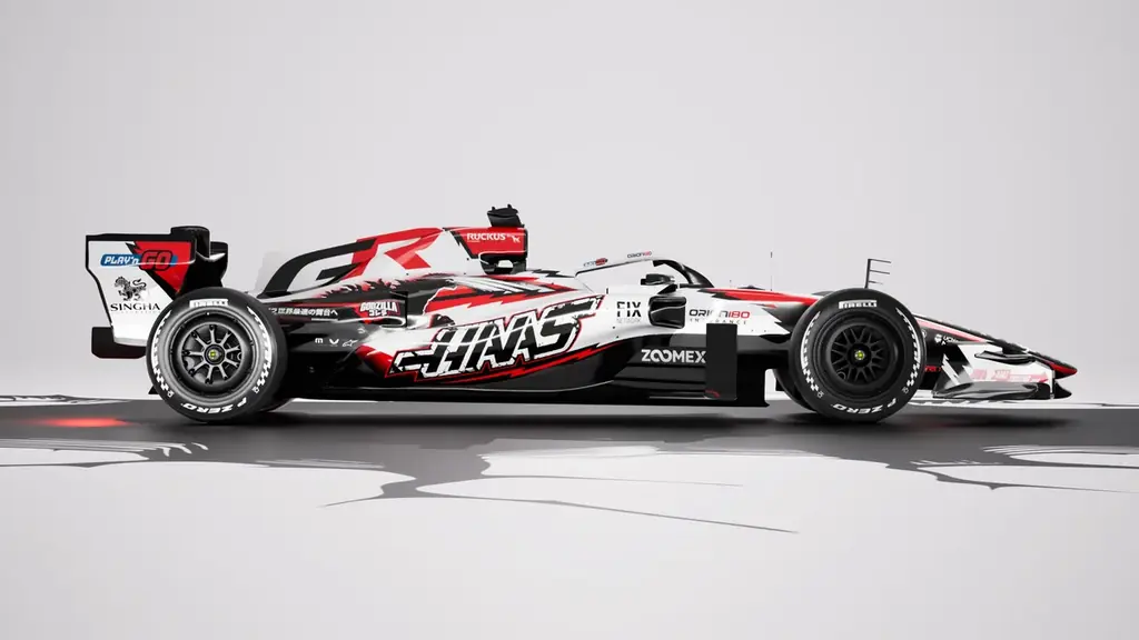 日本グランプリ記念コラボレーションカーを世界初披露！ TGR Haas F1 Team｜GODZILLAコラボレーション・メディアイベント開催！ 画像 4