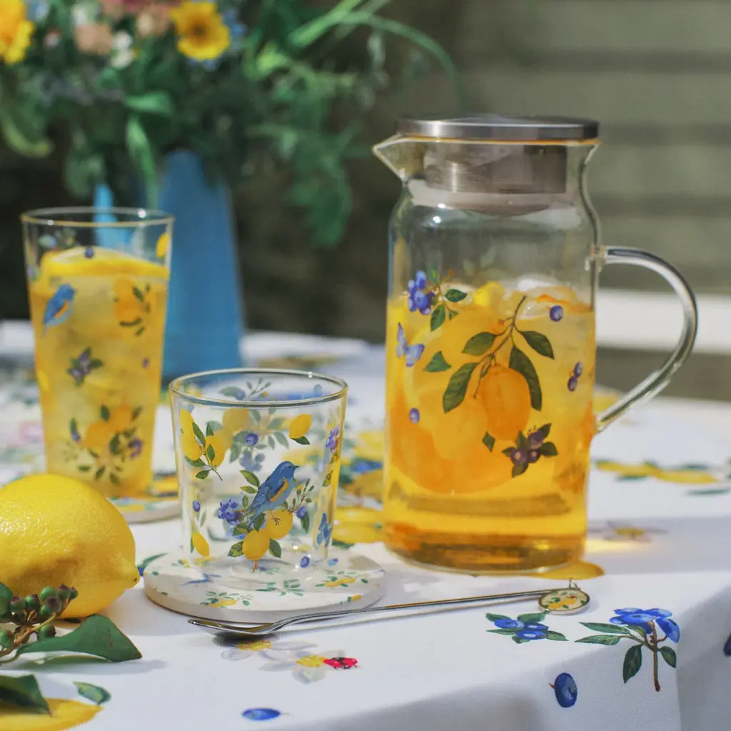 パリを拠点に活躍するアーティスト「ナタリー・レテ」とコラボレーション！レモンやブルーベリー、鳥や蝶が彩る夏を爽やかに楽しむティータイムコレクションが登場 画像 2