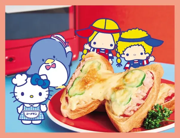 『シーチキン』×『サンリオキャラクターズ』 オリジナルグッズが総勢1,500名に当たるキャンペーンを4月1日より実施！親子で楽しむスペシャルメニューも公開！ 画像 3