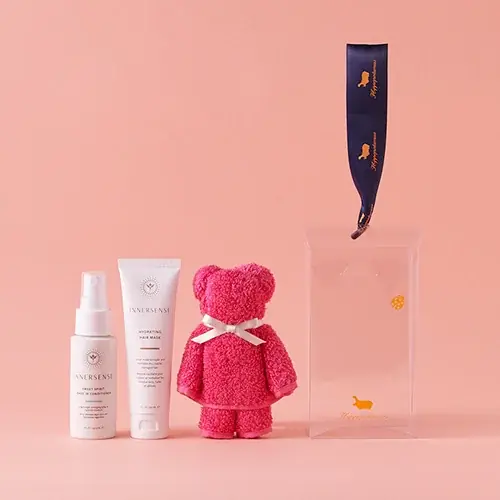 触れるたび、満たされる 髪と心に贈る、やさしいコラボレーションINNERSENSE × Hippopotamus「タオルベアセット」を発売＜2026年4月8日（水）より数量限定発売＞ 画像 2