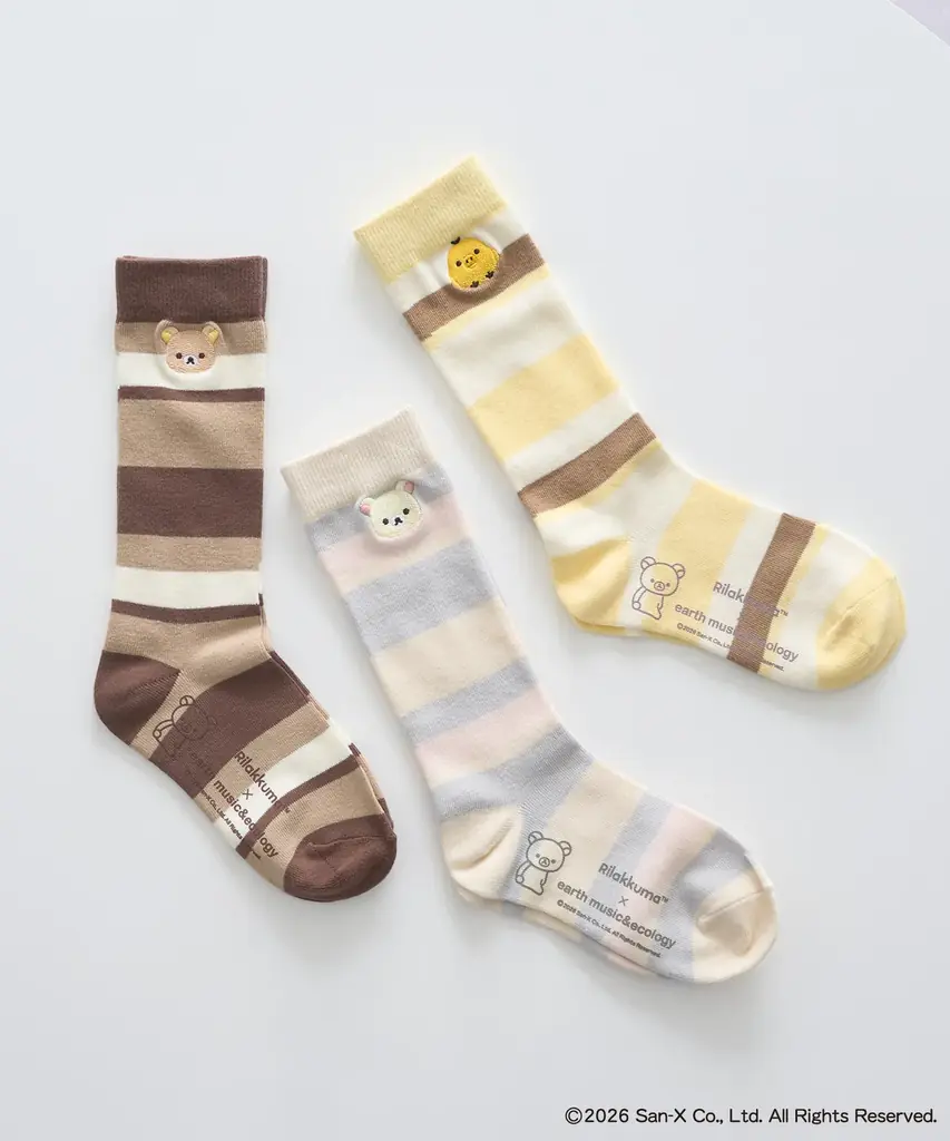 earth music&ecologyに「リラックマ」が登場！「癒し」と「優しさ」の世界観を表現したコラボアイテムが4月3日(金)発売 画像 6