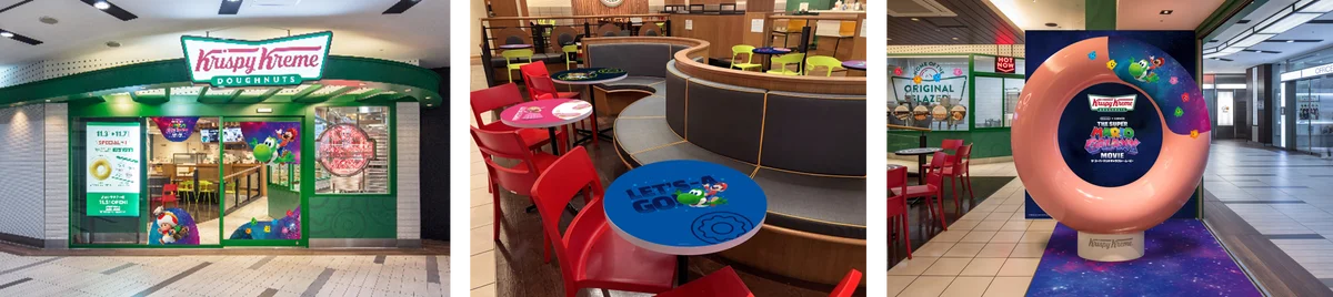 映画『ザ・スーパーマリオギャラクシー・ムービー』×KKD　マリオ・ヨッシー・チコをメインに映画の“冒険の世界”を表現したドーナツ３種が新登場　何が出てくるかわからない！？「ハテナブロック」ドーナツも！ 画像 2