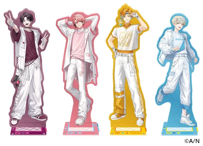 「にじさんじ」所属VTuberユニット・Oriensのデビュー3周年記念フェアが、全国アニメイトで4月2日から開催！　撮りおろしビジュアルを使用した商品の販売や、グラッテコラボの実施も!! 画像 3